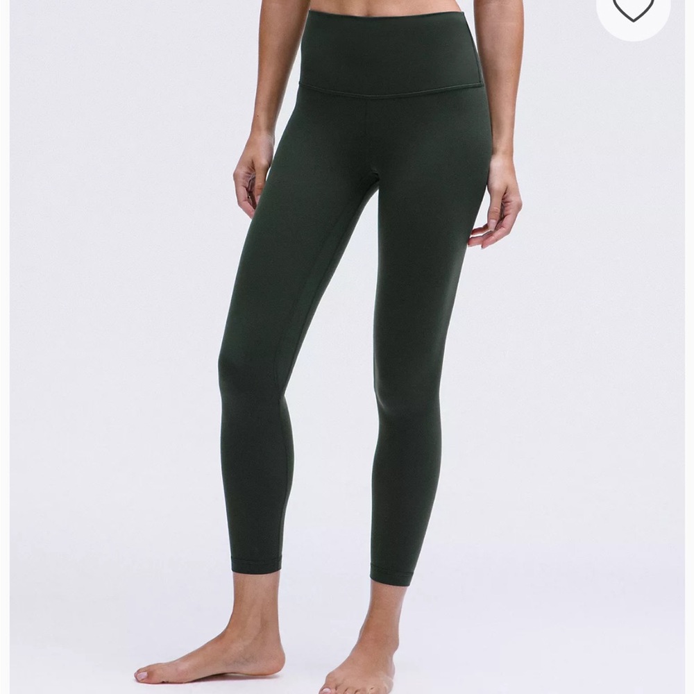 Lululemon Align High-rise Legging 25” Dark Olive Size 10